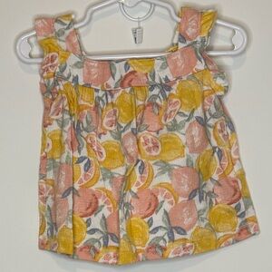 Carter's Citrus Print 3 Piece Outfit Set